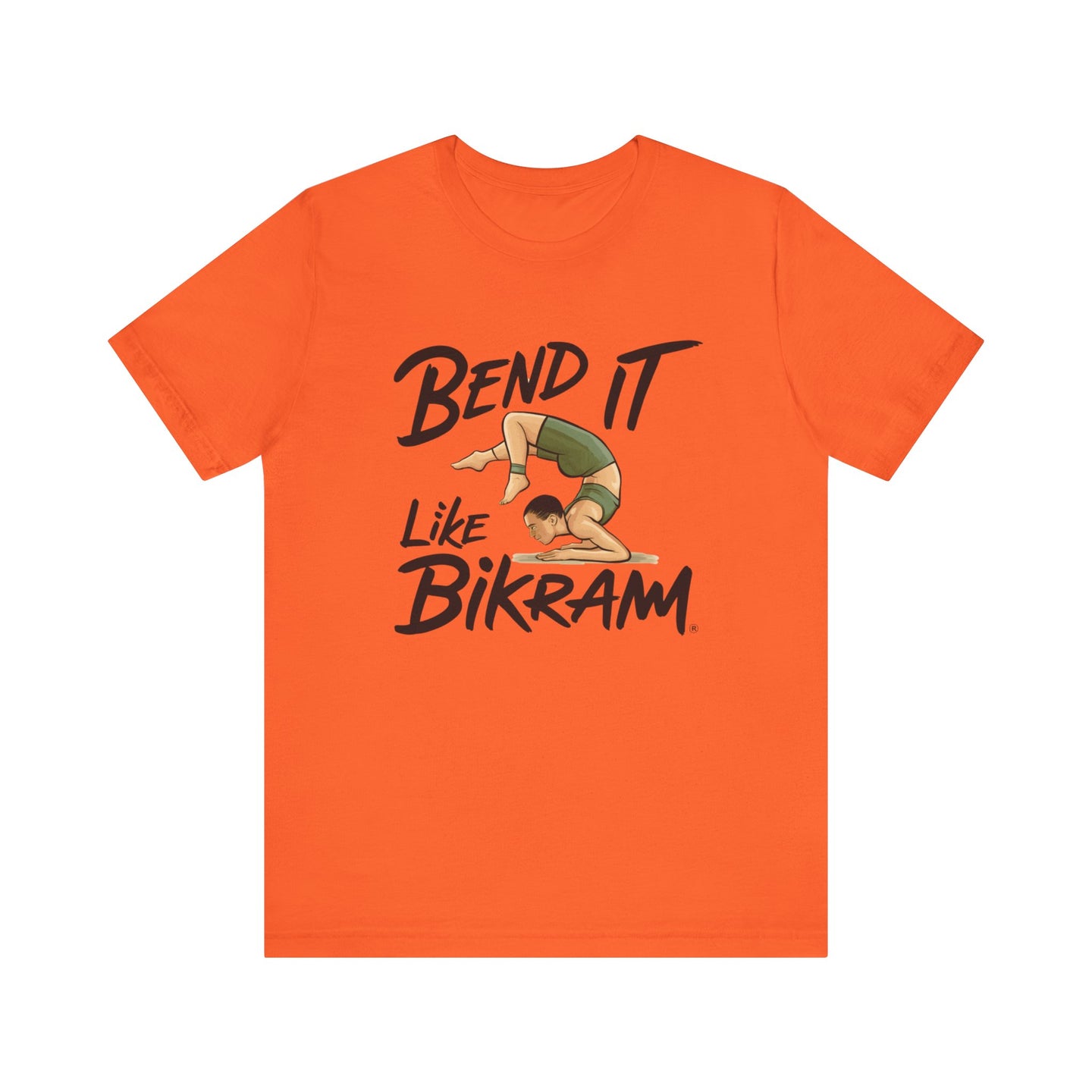 Yoga Tee Bend It Like Bikram